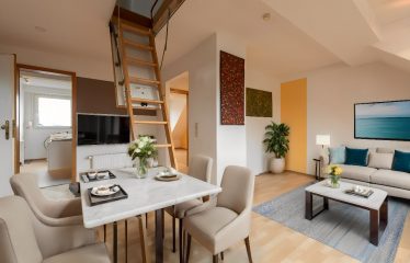 Diese charmante Dachgeschosswohnung in Vechta